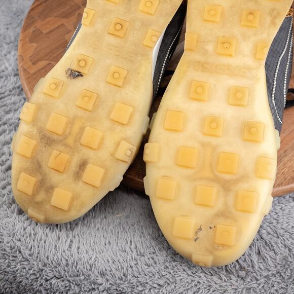 Nike Waffle Racer 2X Leopard DC9208-001 Womens Sz 10.5 Black Orange Animal Print - Picture 8 of 9